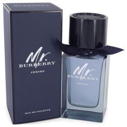 Mr Burberry Indigo by Burberry Eau De Toilette Spray 3.3 oz