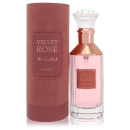 Lattafa Velvet Rose Eau De Parfum Spray (unisex) 3.4 Oz For Women
