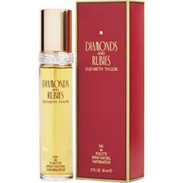 Diamonds & Rubies By Elizabeth Taylor Edt Spray 1.7 Oz For Women