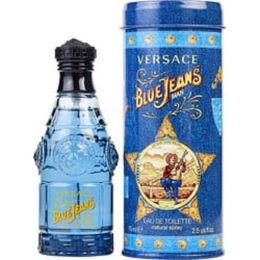 Blue Jeans By Gianni Versace Edt Spray 2.5 Oz For Men