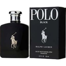Polo Black By Ralph Lauren Edt Spray 4.2 Oz For Men