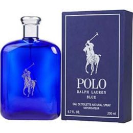 Polo Blue By Ralph Lauren Edt Spray 6.7 Oz For Men