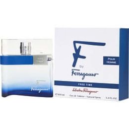 F By Ferragamo Free Time By Salvatore Ferragamo Edt Spray 3.4 Oz For Men