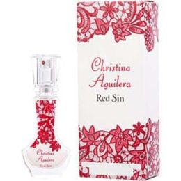 Christina Aguilera Red Sin By Christina Aguilera Eau De Parfum Spray 0.5 Oz For Women