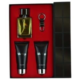 Penthouse Life On Top By Penthouse Edt Spray 4.2 Oz & Aftershave Balm 5 Oz & Shower Gel 5 Oz & Keychain For Men