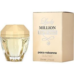 Paco Rabanne Lady Million Eau My Gold! By Paco Rabanne Edt Spray 1.7 Oz For Women