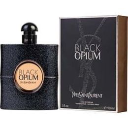 Black Opium By Yves Saint Laurent Eau De Parfum Spray 3 Oz For Women