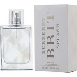Burberry Brit Splash By Burberry Edt Spray 1.6 Oz For Men