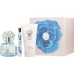 Vince Camuto Capri By Vince Camuto Eau De Parfum Spray 3.4 Oz & Body Lotion 5 Oz & Parfum Spray 0.34 Oz Mini For Women