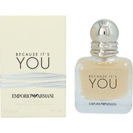 Emporio Armani Because It's You By Giorgio Armani Eau De Parfum Spray 1 Oz For Women