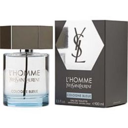L'homme Cologne Bleue By Yves Saint Laurent Edt Spray 3.3 Oz For Men