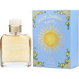 D & G Light Blue Sun By Dolce & Gabbana Edt Spray 4.2 Oz (limited Edition) For Men