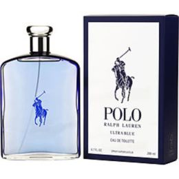 Polo Ultra Blue By Ralph Lauren Edt Spray 6.7 Oz For Men