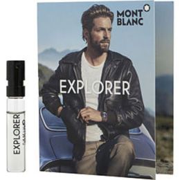 Mont Blanc Explorer By Mont Blanc Eau De Parfum Spray Vial On Card For Men