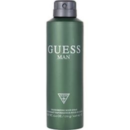 Guess Man By Guess Deodorant Spray 6 Oz For Men