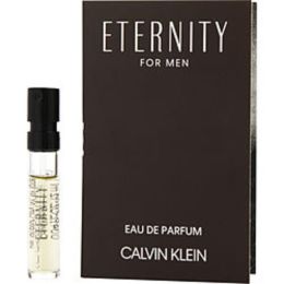 Eternity By Calvin Klein Eau De Parfum Spray Vial On Card 0.04 Oz Mini For Men