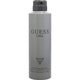 Guess 1981 By Guess Body Spray 6 Oz For Men