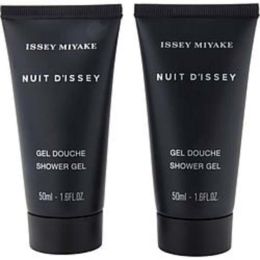 L'eau D'issey Pour Homme Nuit By Issey Miyake Shower Gel 1.7 Oz X 2 For Men